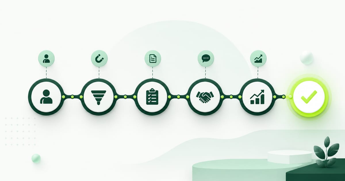 Ventas B2B: el proceso moderno del lead al cierre